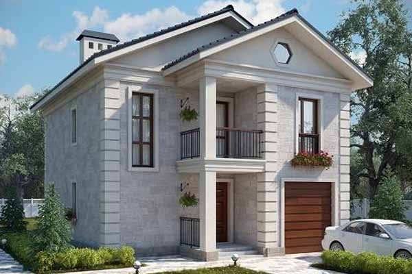 Проекты домов из газобетона и пенобетона